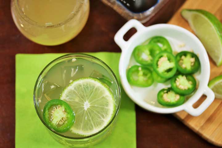 Jalapeno Margarita closeup