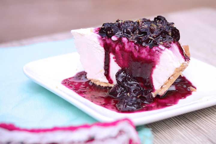 Carra's Blueberry Icebox Pie