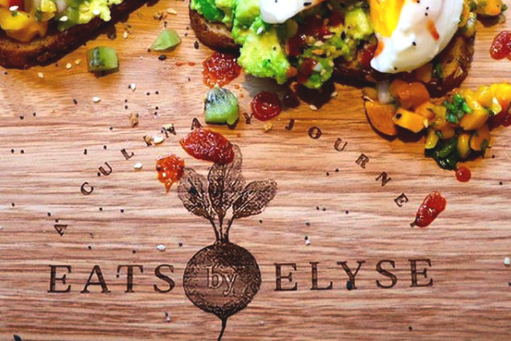 Toast on Eats by Elyse Cutting board